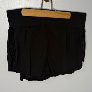Free People Movement Black Athletic Shorts | S
